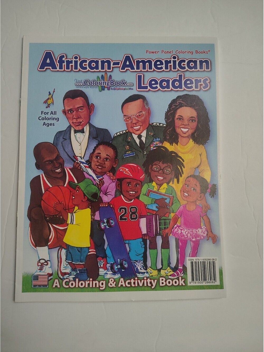 African-American Leaders Coloring & Activity Book for All Ages